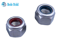Materiales Nuts del acero inoxidable del parte movible DIN985 de fijación de la parada elástico de nylon de las nueces M3~M48