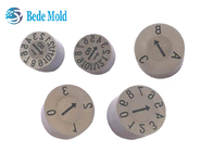 Materiales modificados para requisitos particulares del acero inoxidable SUS420 del tamaño del sello de fecha del parte movible de la fecha del molde de las piezas del molde de la precisión