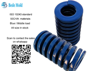 Serie azul del color B de la carga ISO10243 de las primaveras medias estándar del molde todo el tamaño en existencia