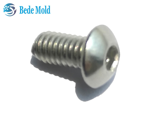 La cabeza del botón del acero inoxidable M8 de la longitud 12~65m m atornilla estándar de los materiales ISO7380 del SUS 304
