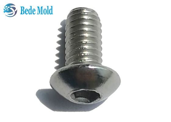 La cabeza del botón del acero inoxidable M8 de la longitud 12~65m m atornilla estándar de los materiales ISO7380 del SUS 304